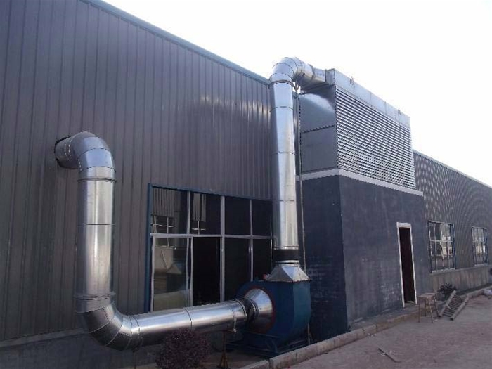 【離心風機】北京順義仁和工業(yè)園排煙離心風機安裝